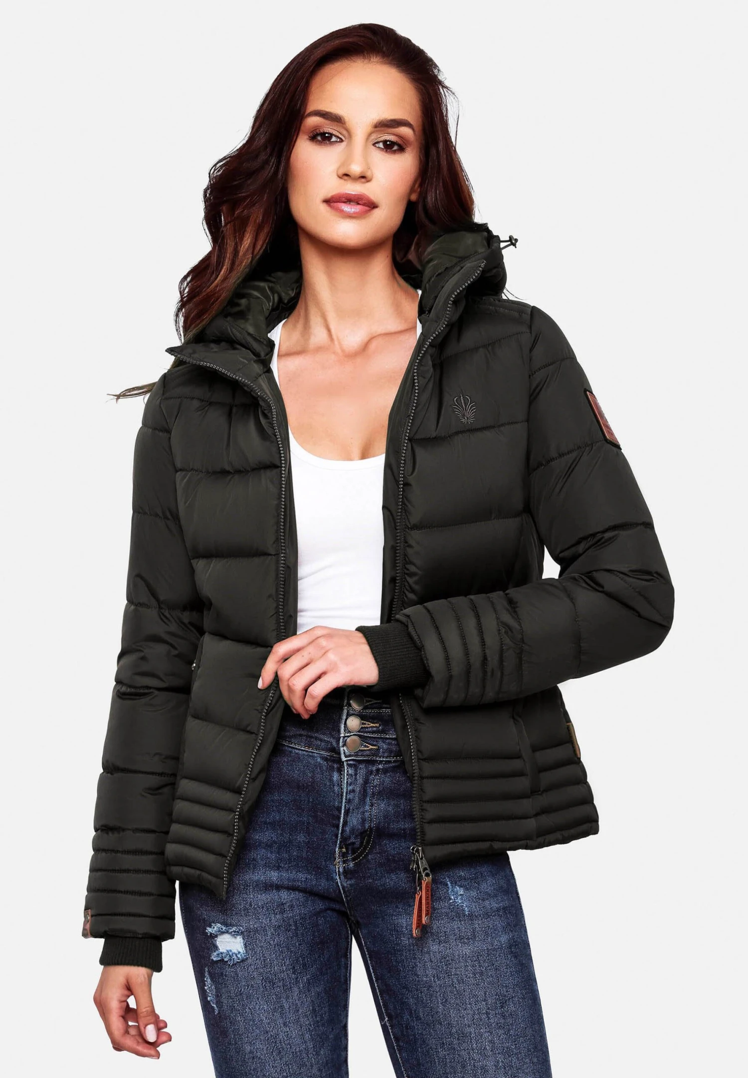 Marikoo Winterjas - Anthrazit 4 Marikoo Winterjas - Anthrazit - Afbeelding 4