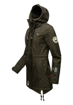 Marikoo Zimtzicke - Parka - Dark Olive W Print 6 Marikoo Zimtzicke - Parka - Dark Olive W Print -Mooie Dames Jas 044f8fce4bb54dceb216ac38a329e0fc