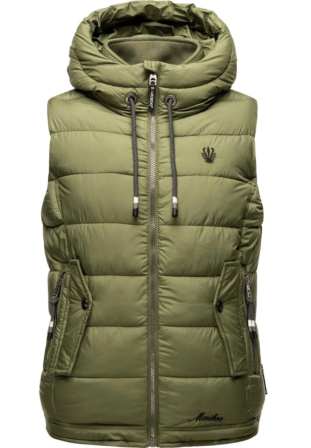 Marikoo Taisaa - Bodywarmer - Olive 1 Marikoo Taisaa - Bodywarmer - Olive