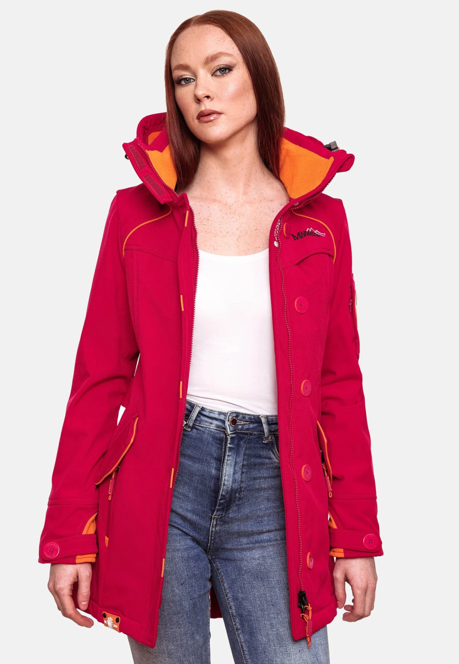 Marikoo Soulinaa - Parka - Fuchsia 3 Marikoo Soulinaa - Parka - Fuchsia - Afbeelding 3