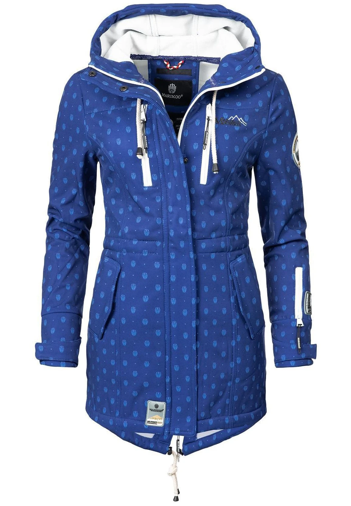 Marikoo Zimtzicke - Parka - Royal Melange 1 Marikoo Zimtzicke - Parka - Royal Melange