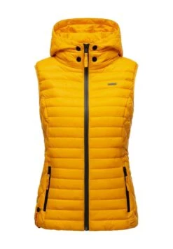 Marikoo Hasenpfote - Bodywarmer - Yellow -Mooie Dames Jas 076d4db031d944b3bd3c05c60a8674f0