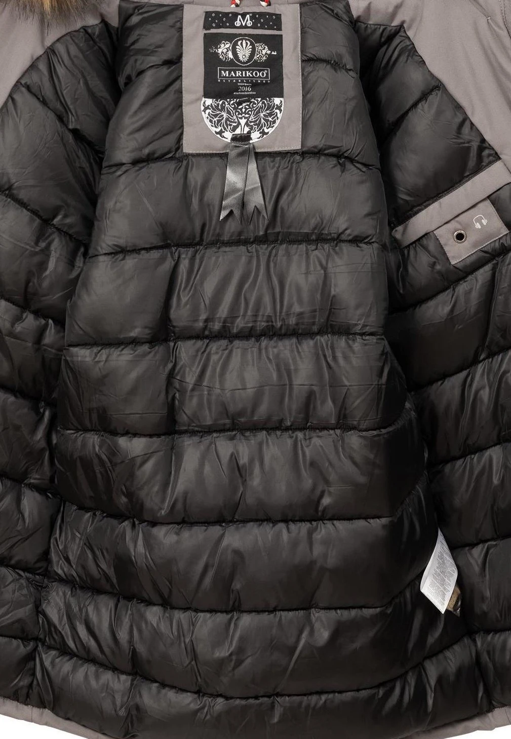 Marikoo Karmaa - Winterjas - Grey 5 Marikoo Karmaa - Winterjas - Grey - Afbeelding 5