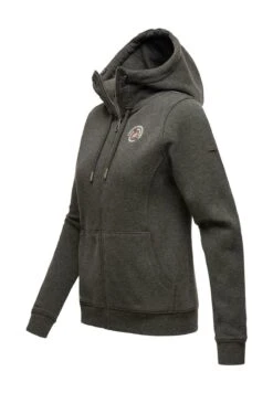 Marikoo Setsunaa - Sweater Met Rits - Darkgreymelange 7 Marikoo Setsunaa - Sweater Met Rits - Darkgreymelange -Mooie Dames Jas 0ac0fed44df545669057c7721d74ef69