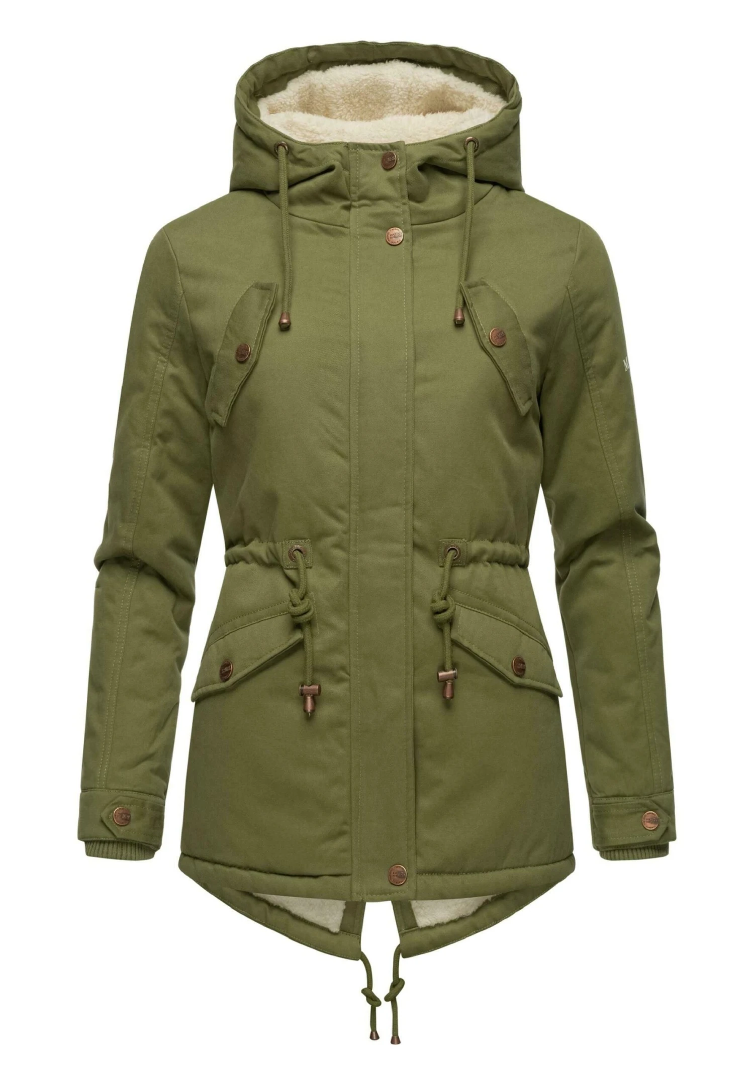 Marikoo Manolya - Winterjas - Dusty Olive 5 Marikoo Manolya - Winterjas - Dusty Olive - Afbeelding 5