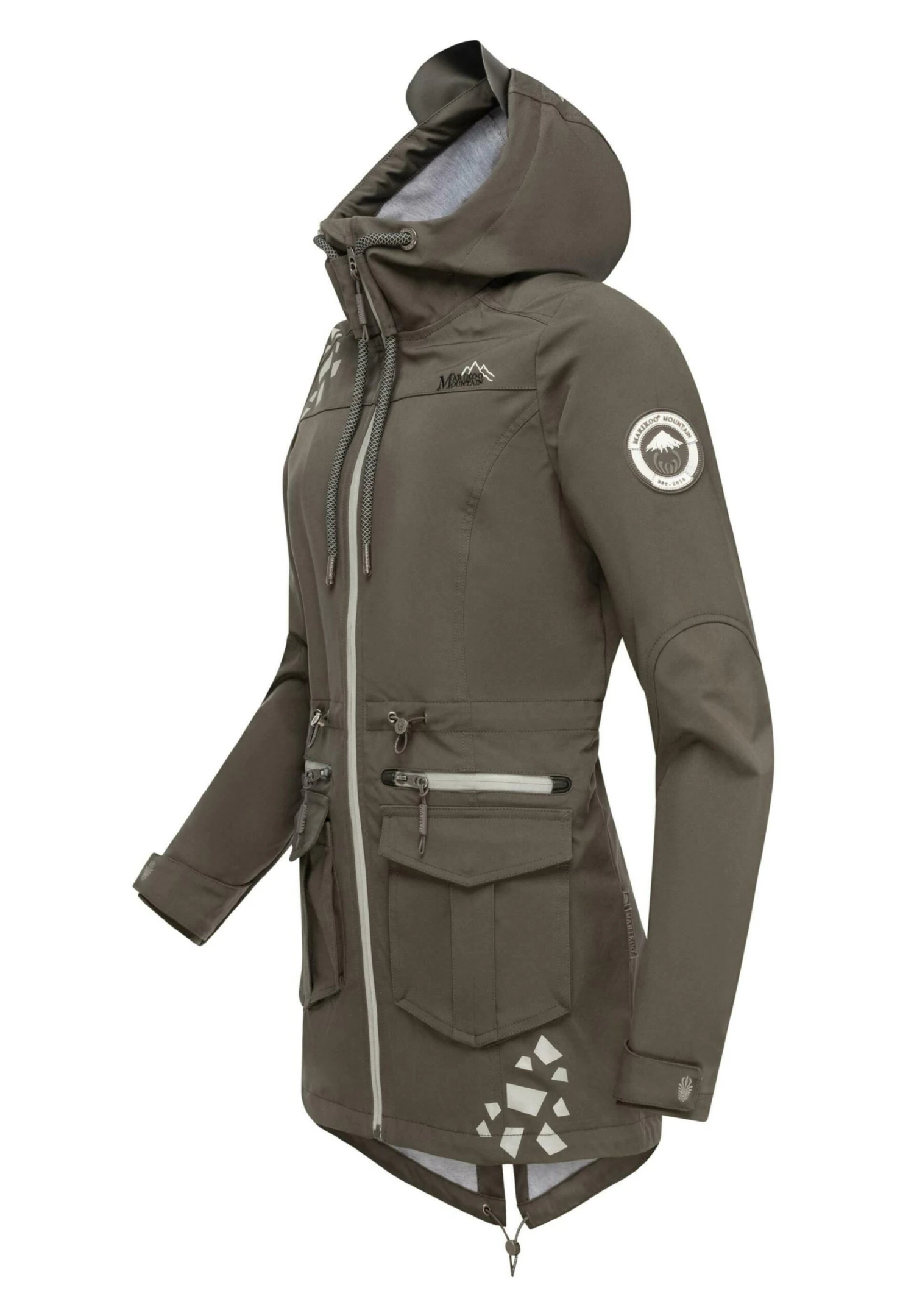 Marikoo Ulissaa - Regenjas - Dark Grey 7 Marikoo Ulissaa - Regenjas - Dark Grey - Afbeelding 7