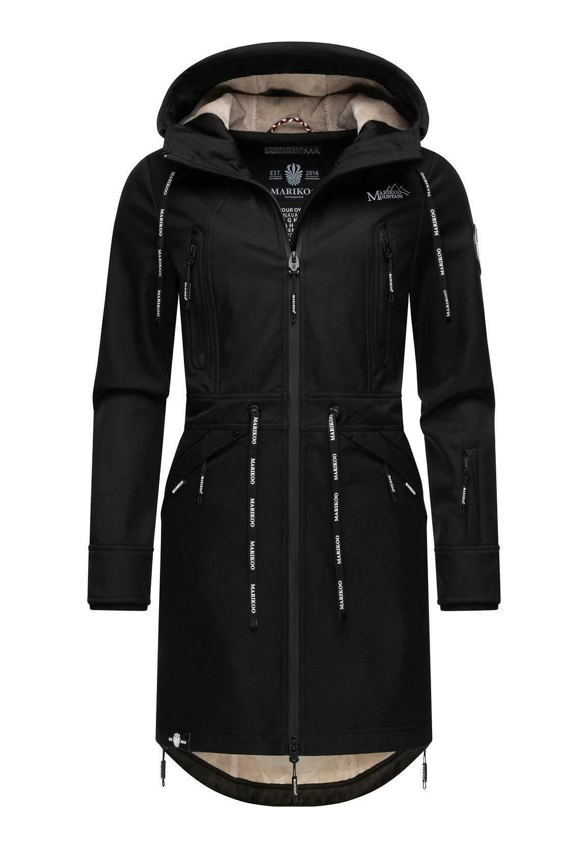 Marikoo Racquelle - Parka - Black 5 Marikoo Racquelle - Parka - Black - Afbeelding 5