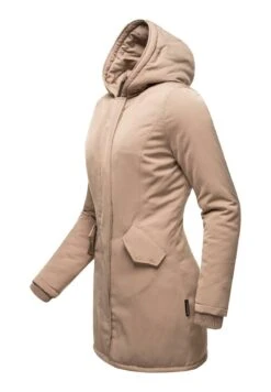 Marikoo Karmaa - Winterjas - Taupe 8 Marikoo Karmaa - Winterjas - Taupe -Mooie Dames Jas 10af1e5605a44fcf962dbe900b426e00