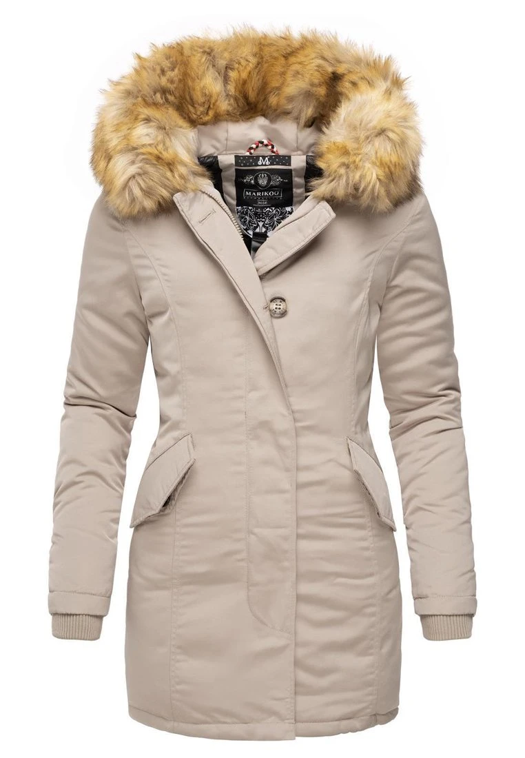 Marikoo Karmaa - Winterjas - Beige 1 Marikoo Karmaa - Winterjas - Beige