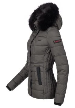 Marikoo Unique - Winterjas -Grey -Mooie Dames Jas 16a30e0239ff4857838c2cdb5f00d63f