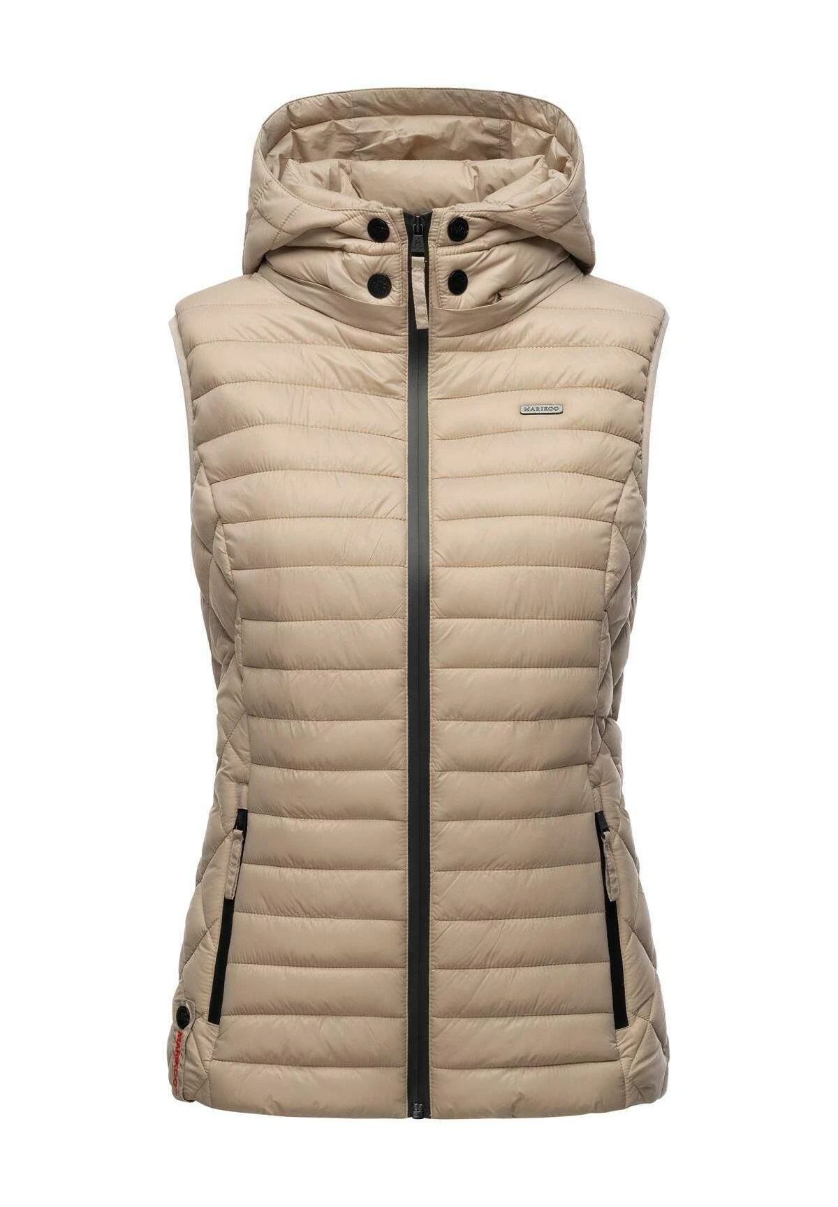 Marikoo Hasenpfote - Bodywarmer - Taupe 5 Marikoo Hasenpfote - Bodywarmer - Taupe - Afbeelding 5