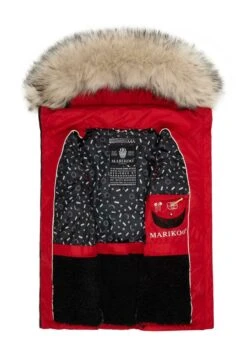 Marikoo Bodywarmer - Red -Mooie Dames Jas 1805ef03eb664d7bb4a7333634625410
