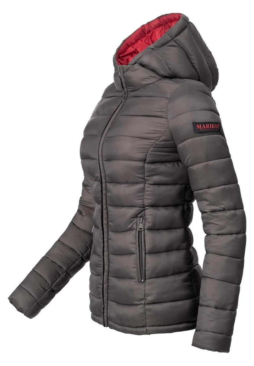 Marikoo Lucy - Winterjas - Anthracite 10 Marikoo Lucy - Winterjas - Anthracite - Afbeelding 10
