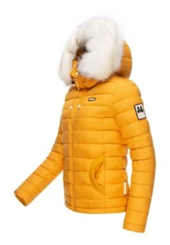 Marikoo Winterjas - Dark Yellow 13 Marikoo Winterjas - Dark Yellow -Mooie Dames Jas 1c65f1b9cf824134bf3583e0a8ec0f6d