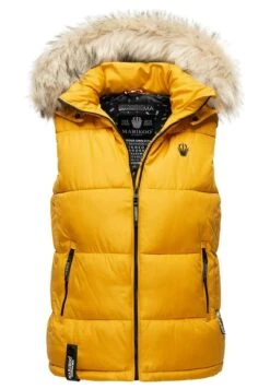 Marikoo Bodywarmer - Yellow -Mooie Dames Jas 1df499b09b29423bb830e2e4b945cb4e