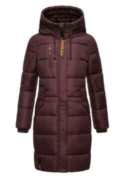 Marikoo Yuikoo - Winterjas - Dark Red Melange