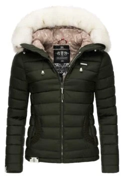 Marikoo Winterjas - Olive 10 Marikoo Winterjas - Olive -Mooie Dames Jas 21fd66b0a954491588d9b41e6c34d971