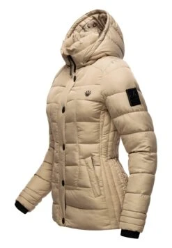 Marikoo Qesraa - Winterjas - Taupe 9 Marikoo Qesraa - Winterjas - Taupe -Mooie Dames Jas 2318a7e572e34383892401746bf62fbb