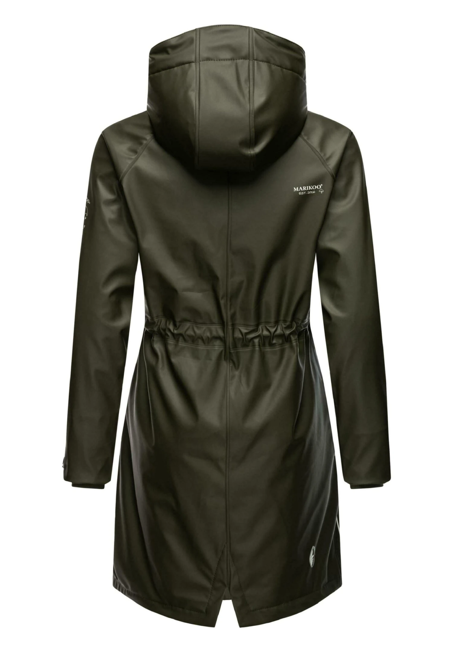 Marikoo Dancing Umbrella - Regenjas - Dark Olive 2 Marikoo Dancing Umbrella - Regenjas - Dark Olive - Afbeelding 2