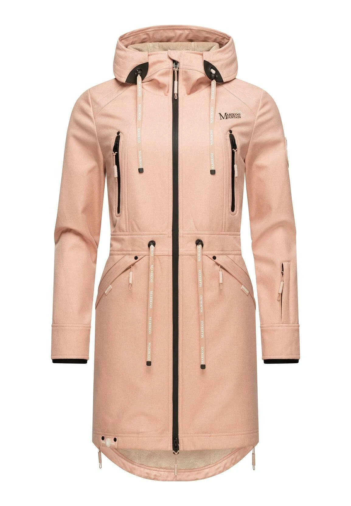 Marikoo Racquelle - Parka - Rose Melange 5 Marikoo Racquelle - Parka - Rose Melange - Afbeelding 5