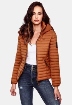 Marikoo Lowenbaby - Jas - Rusty Cinnamon 11 Marikoo Lowenbaby - Jas - Rusty Cinnamon -Mooie Dames Jas 25912fc5accd434e80b82388d8d9a12c