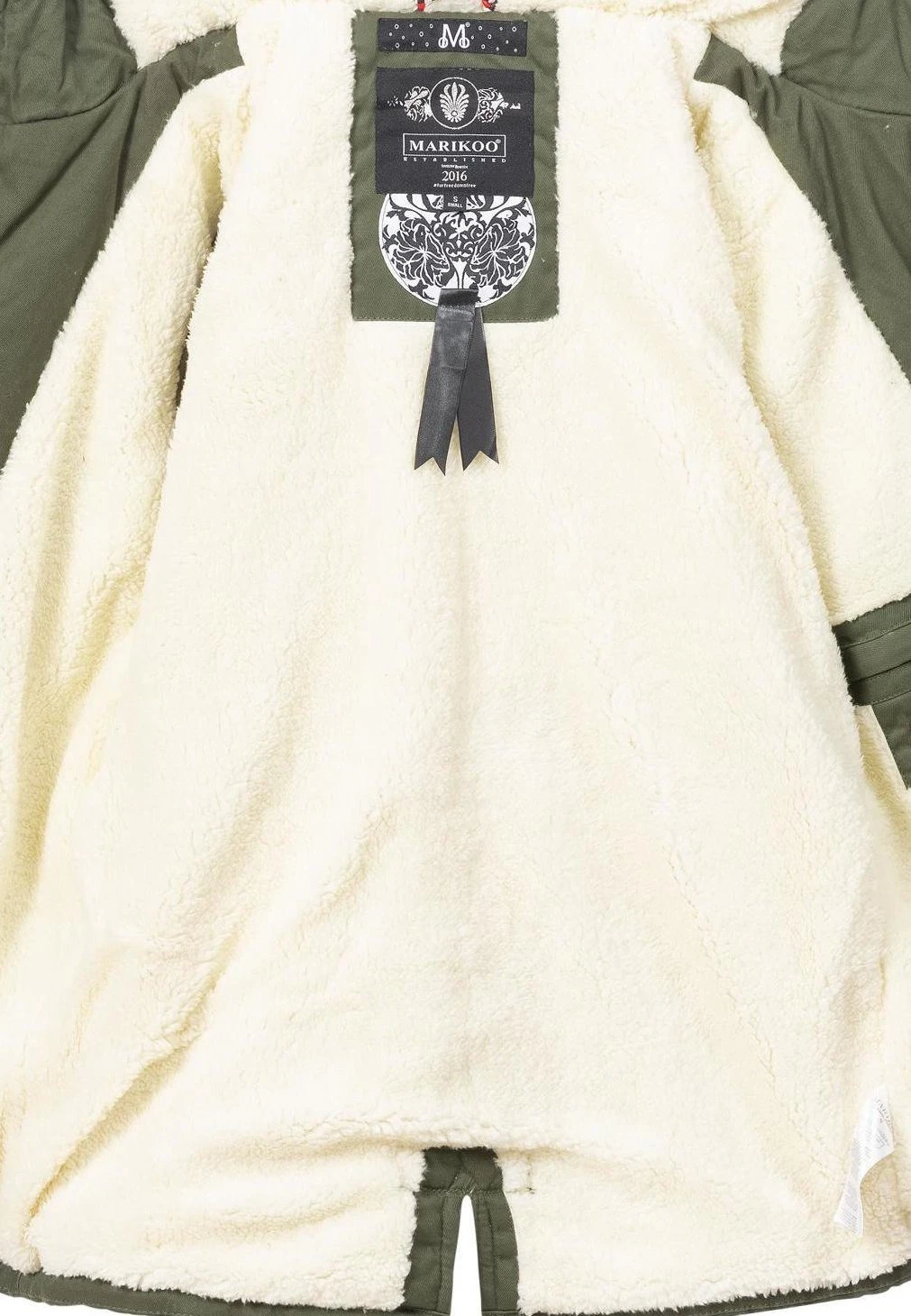 Marikoo Manolya - Winterjas - Forest Green 4 Marikoo Manolya - Winterjas - Forest Green - Afbeelding 4