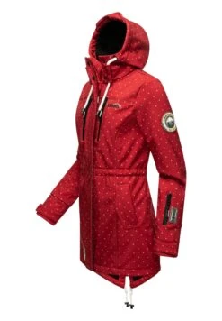 Marikoo Zimtzicke - Parka - Red W Dots 6 Marikoo Zimtzicke - Parka - Red W Dots -Mooie Dames Jas 2dbad09168804efb912ecdb2878bc825