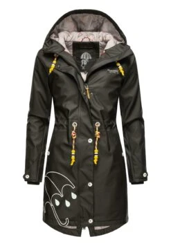 Marikoo Dancing Umbrella - Regenjas - Black 9 Marikoo Dancing Umbrella - Regenjas - Black -Mooie Dames Jas 32098d8b75384c27a1626e188ce518f8