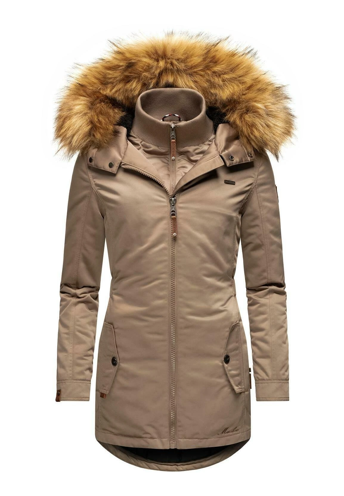Marikoo Sanakoo - Winterjas - Taupe 1 Marikoo Sanakoo - Winterjas - Taupe