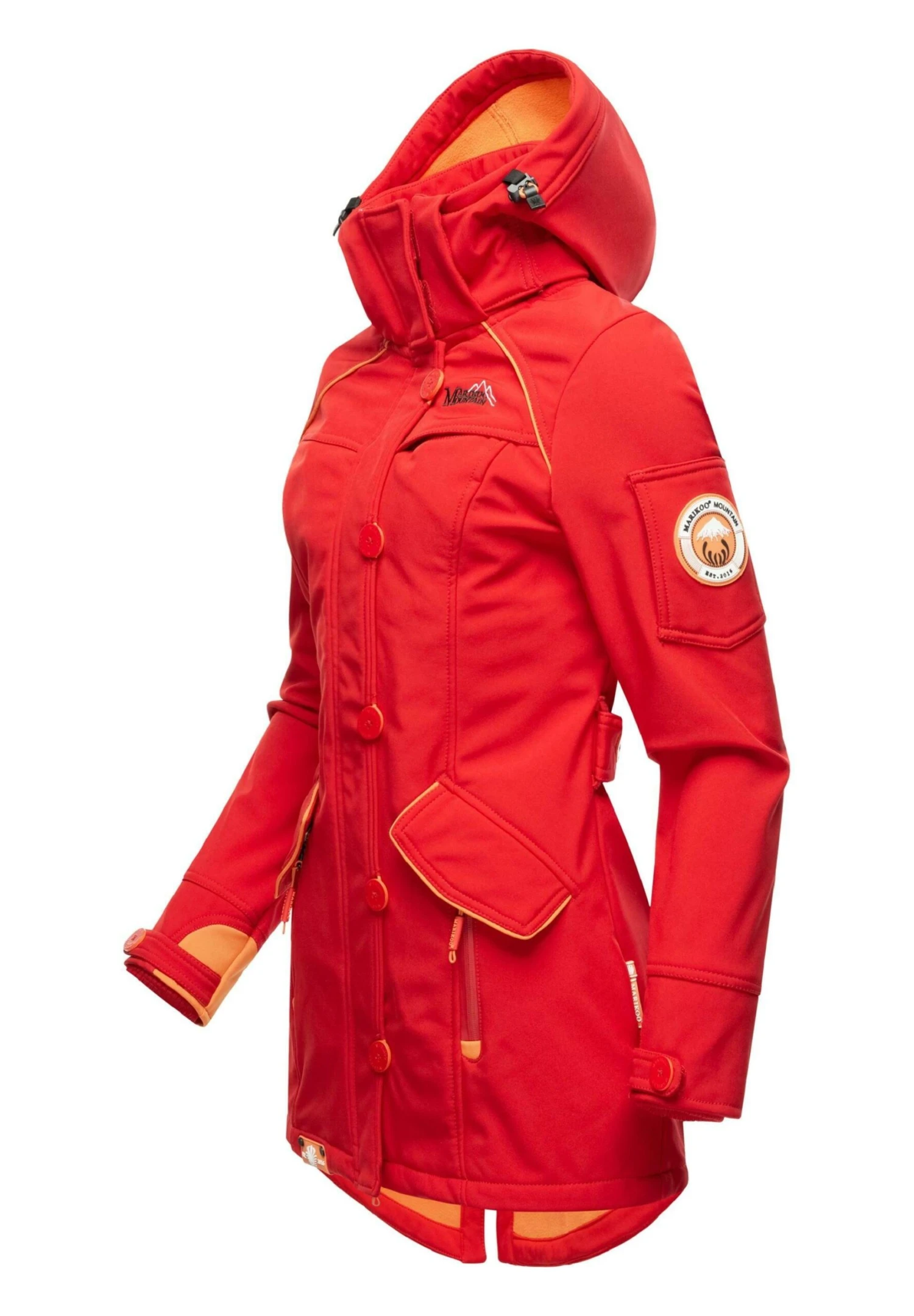 Marikoo Soulinaa - Parka - Light Red 2 Marikoo Soulinaa - Parka - Light Red - Afbeelding 2