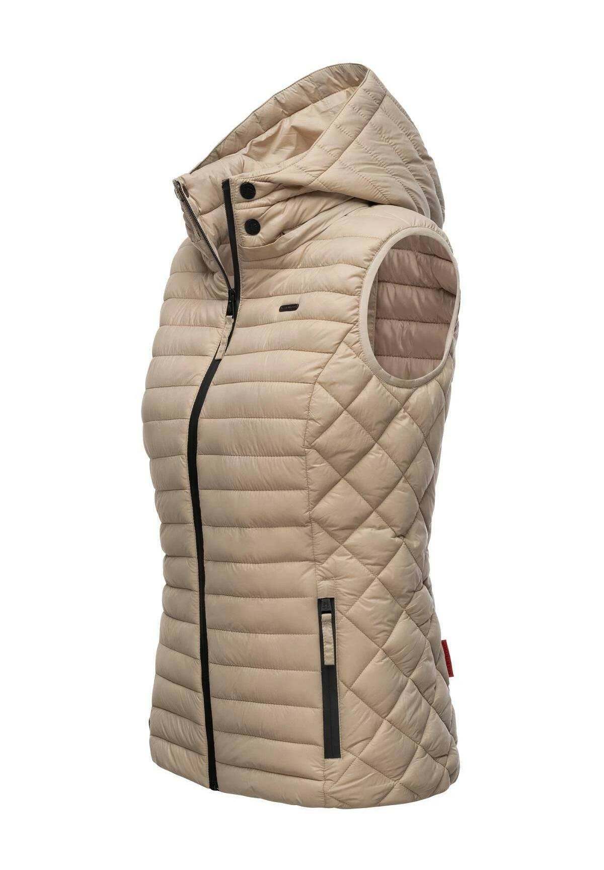 Marikoo Hasenpfote - Bodywarmer - Taupe 2 Marikoo Hasenpfote - Bodywarmer - Taupe - Afbeelding 2