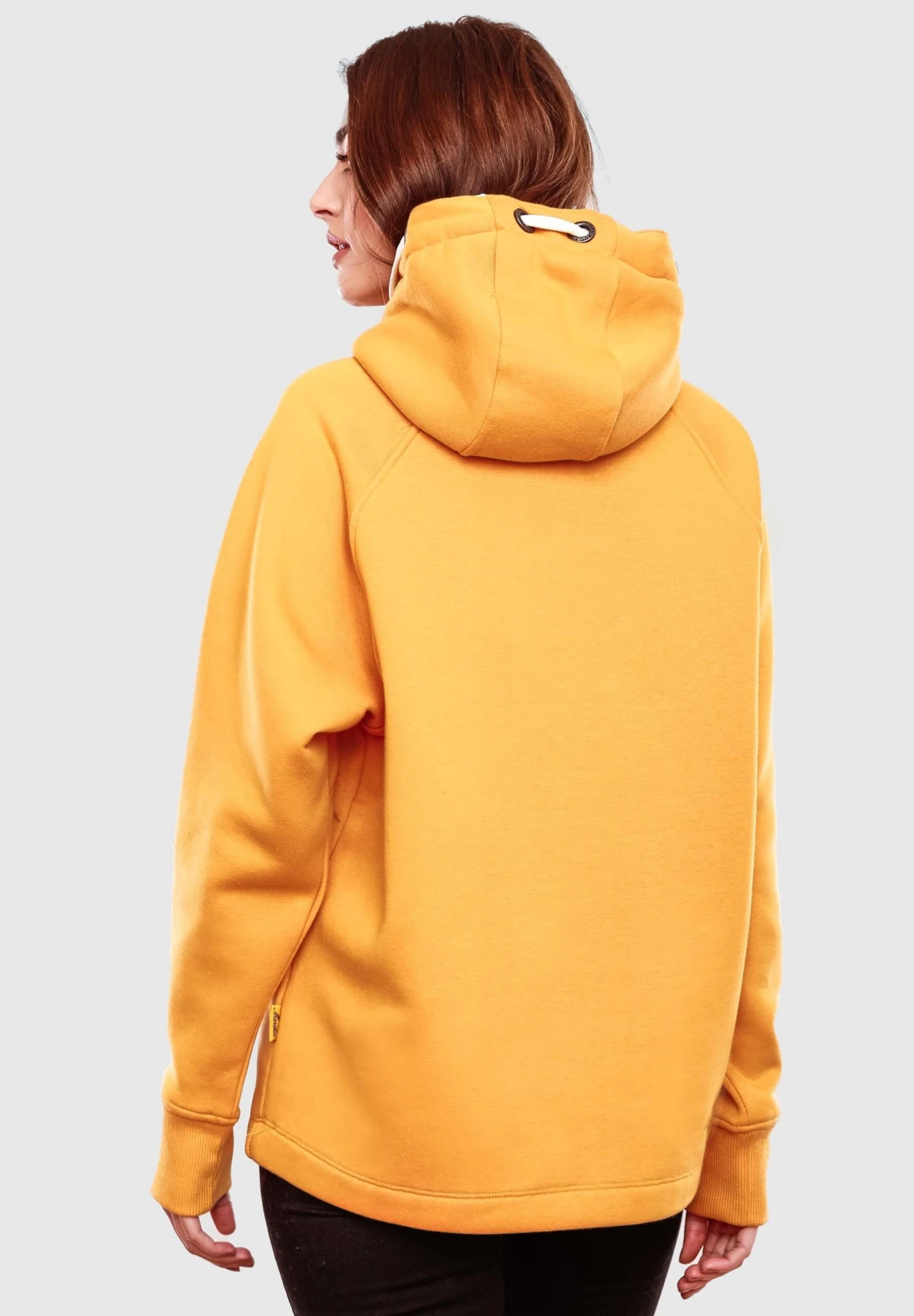 Marikoo Hoodie - Mid Yellow 2 Marikoo Hoodie - Mid Yellow - Afbeelding 2