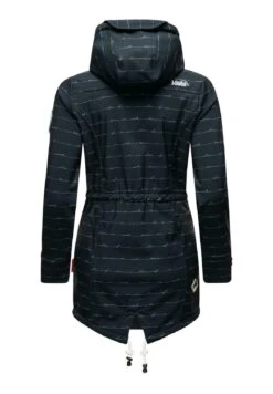 Marikoo Zimtzicke - Parka - Navy Lines 6 Marikoo Zimtzicke - Parka - Navy Lines -Mooie Dames Jas 3b2c6555c88a4ad4875258ae73c4d86a