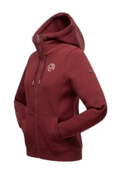 Marikoo Setsunaa - Sweater Met Rits - Bordeaux 14 Marikoo Setsunaa - Sweater Met Rits - Bordeaux -Mooie Dames Jas 3b2d7f9e799c47b89aa1810e90fafe84