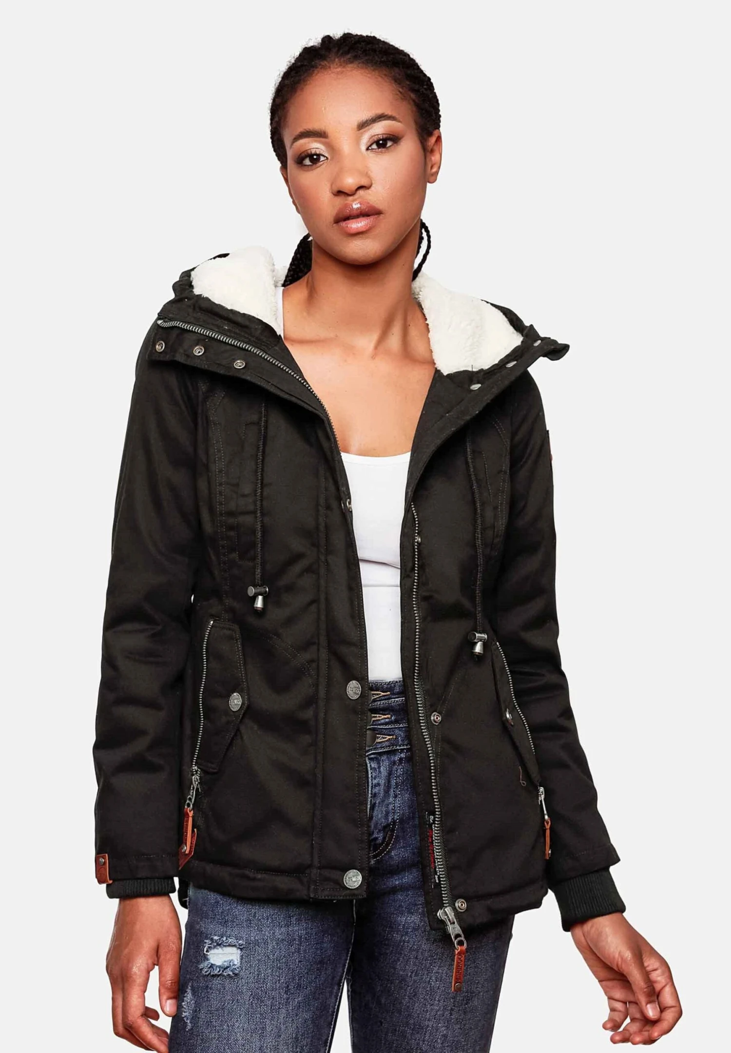 Marikoo Manolya - Winterjas - Black 4 Marikoo Manolya - Winterjas - Black - Afbeelding 4