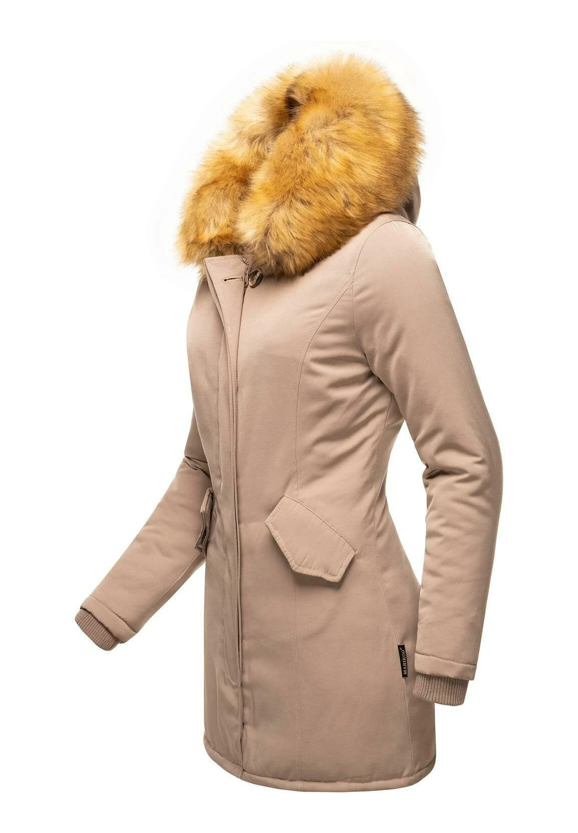 Marikoo Karmaa - Winterjas - Taupe 2 Marikoo Karmaa - Winterjas - Taupe - Afbeelding 2