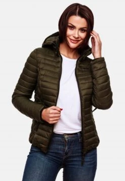 Marikoo Samtpfote - Jas - Olive 9 Marikoo Samtpfote - Jas - Olive -Mooie Dames Jas 3ddeacdf43e641fd89ab0145756a8531