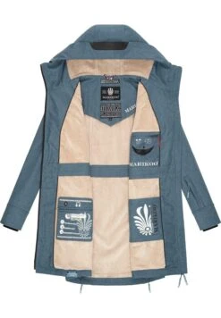 Marikoo Racquelle - Parka - Dusty Blue 16 Marikoo Racquelle - Parka - Dusty Blue -Mooie Dames Jas 3f8245677f0645c38224ea8b3cc83971