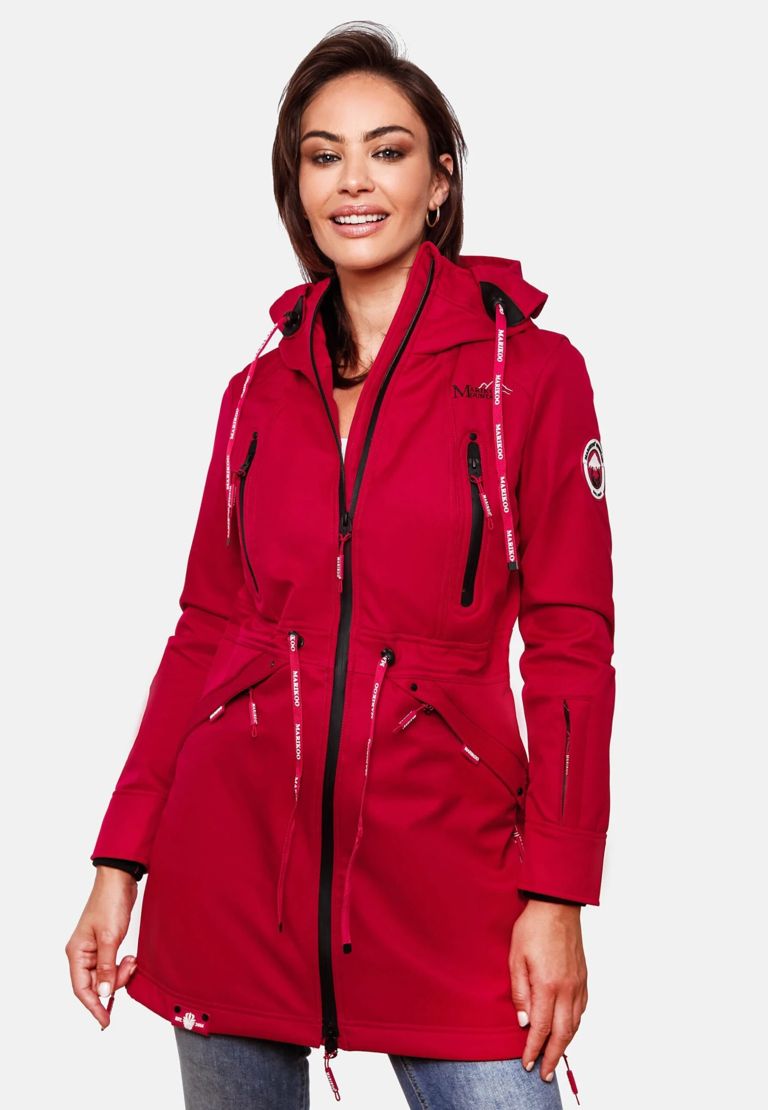 Marikoo Racquelle - Parka - Light Red 1 Marikoo Racquelle - Parka - Light Red
