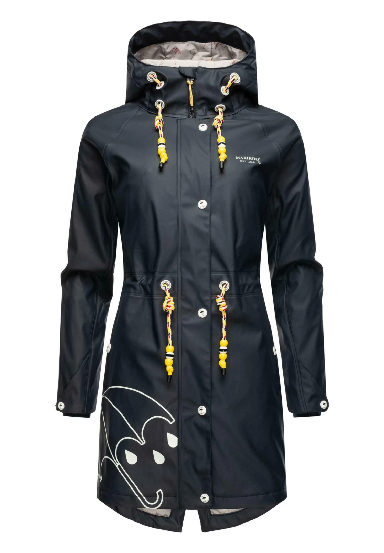 Marikoo Dancing Umbrella - Regenjas - Dark Blue 1 Marikoo Dancing Umbrella - Regenjas - Dark Blue