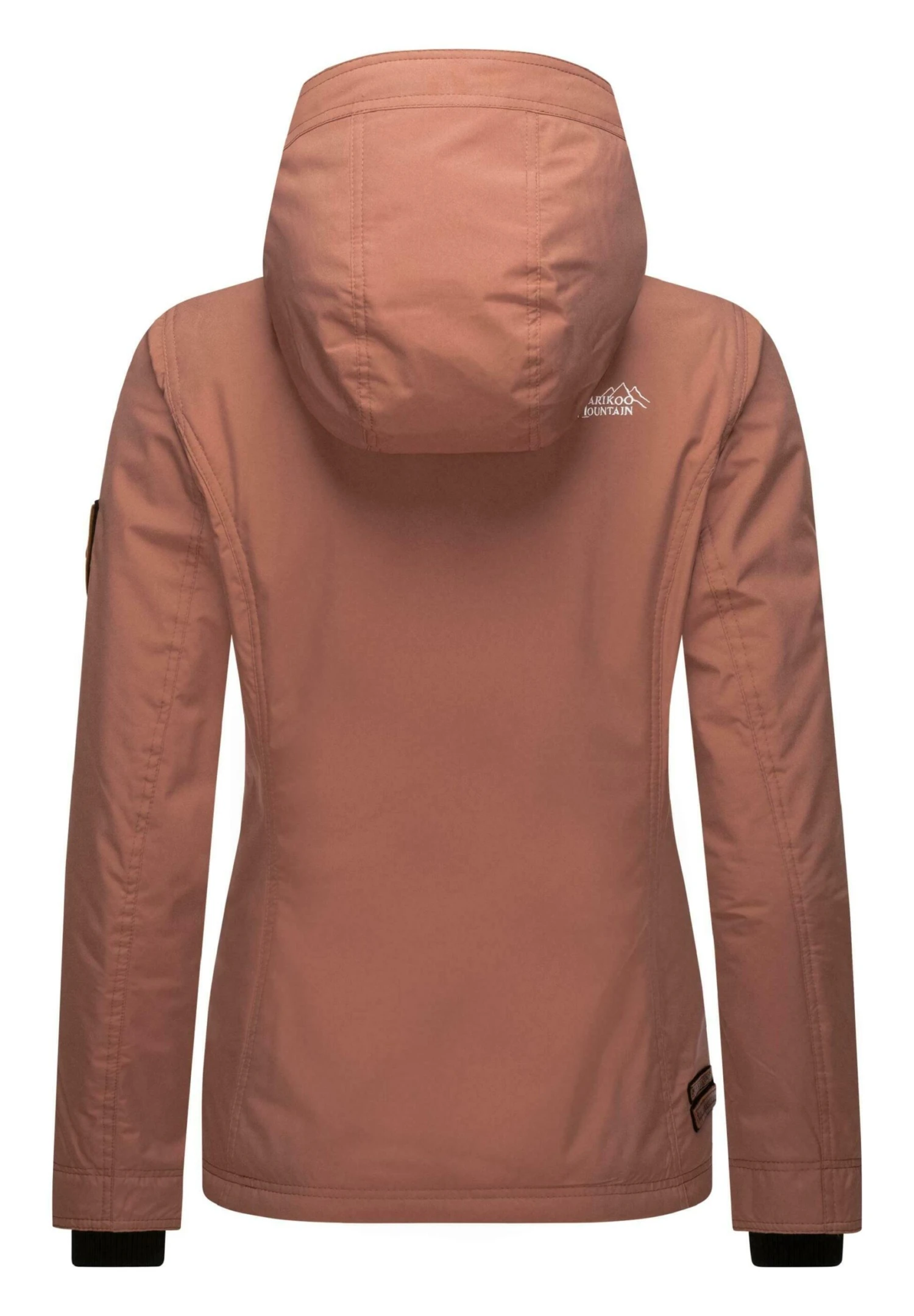Marikoo Brombeere - Outdoorjas - Terracotta 3 Marikoo Brombeere - Outdoorjas - Terracotta - Afbeelding 3