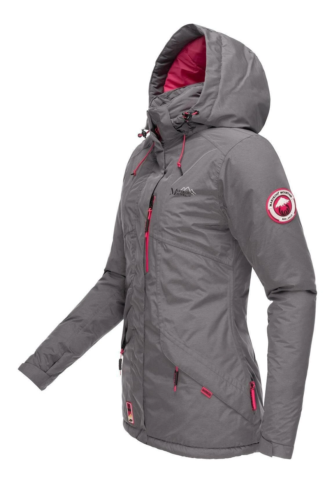 Marikoo Winterjas - Grey 2 Marikoo Winterjas - Grey - Afbeelding 2