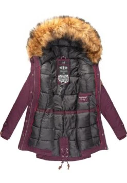 Marikoo Viva- Winterjas - Burgundy 10 Marikoo Viva- Winterjas - Burgundy -Mooie Dames Jas 4b0aef2eedb745ad9f9d8a1b7352a8be