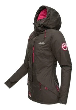 Marikoo Winterjas - Dark Grey 7 Marikoo Winterjas - Dark Grey -Mooie Dames Jas 4cc31736de9c4698a07b6d4d463f7d25