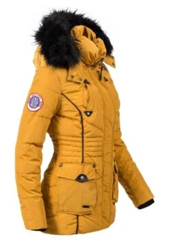 Marikoo Vanilla - Winterjas - Yellow -Mooie Dames Jas 4d4e92fd15c14aaa8e3e47d05cd0a642