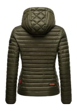 Marikoo Samtpfote - Jas - Olive 13 Marikoo Samtpfote - Jas - Olive -Mooie Dames Jas 4d8b48c97f614111a39d2ce773e82393