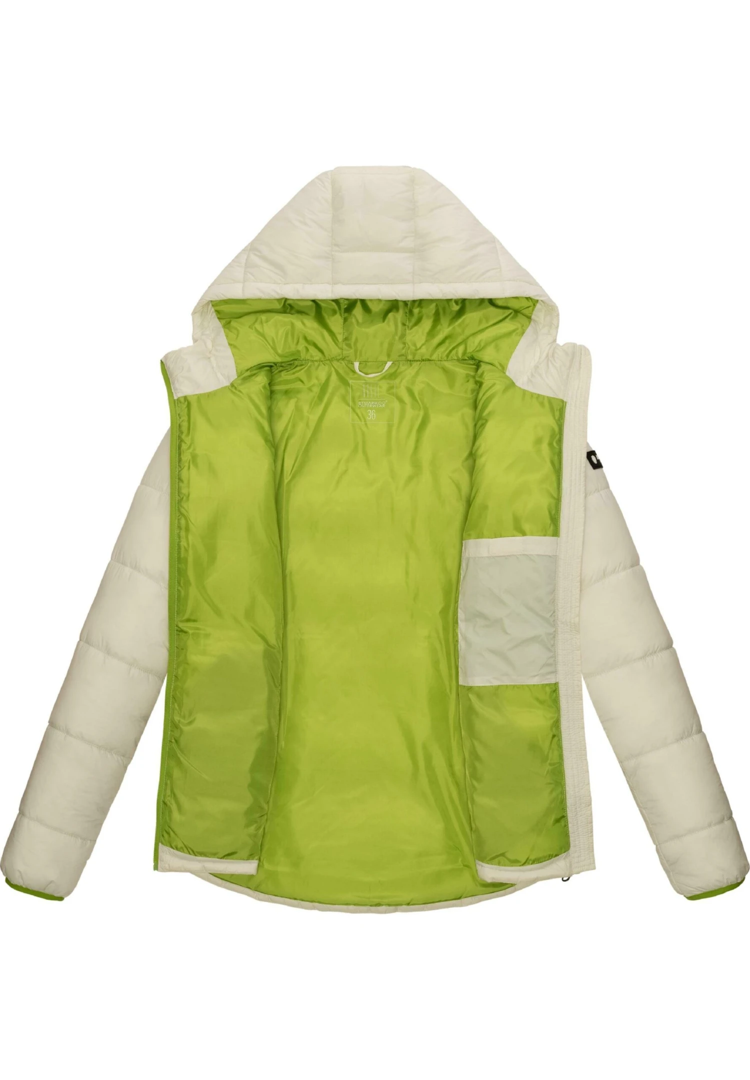 Marikoo Leandraa - Winterjas - Off White 4 Marikoo Leandraa - Winterjas - Off White - Afbeelding 4