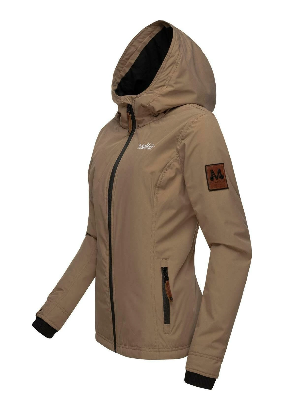 Marikoo Brombeere - Outdoorjas - Taupe 3 Marikoo Brombeere - Outdoorjas - Taupe - Afbeelding 3