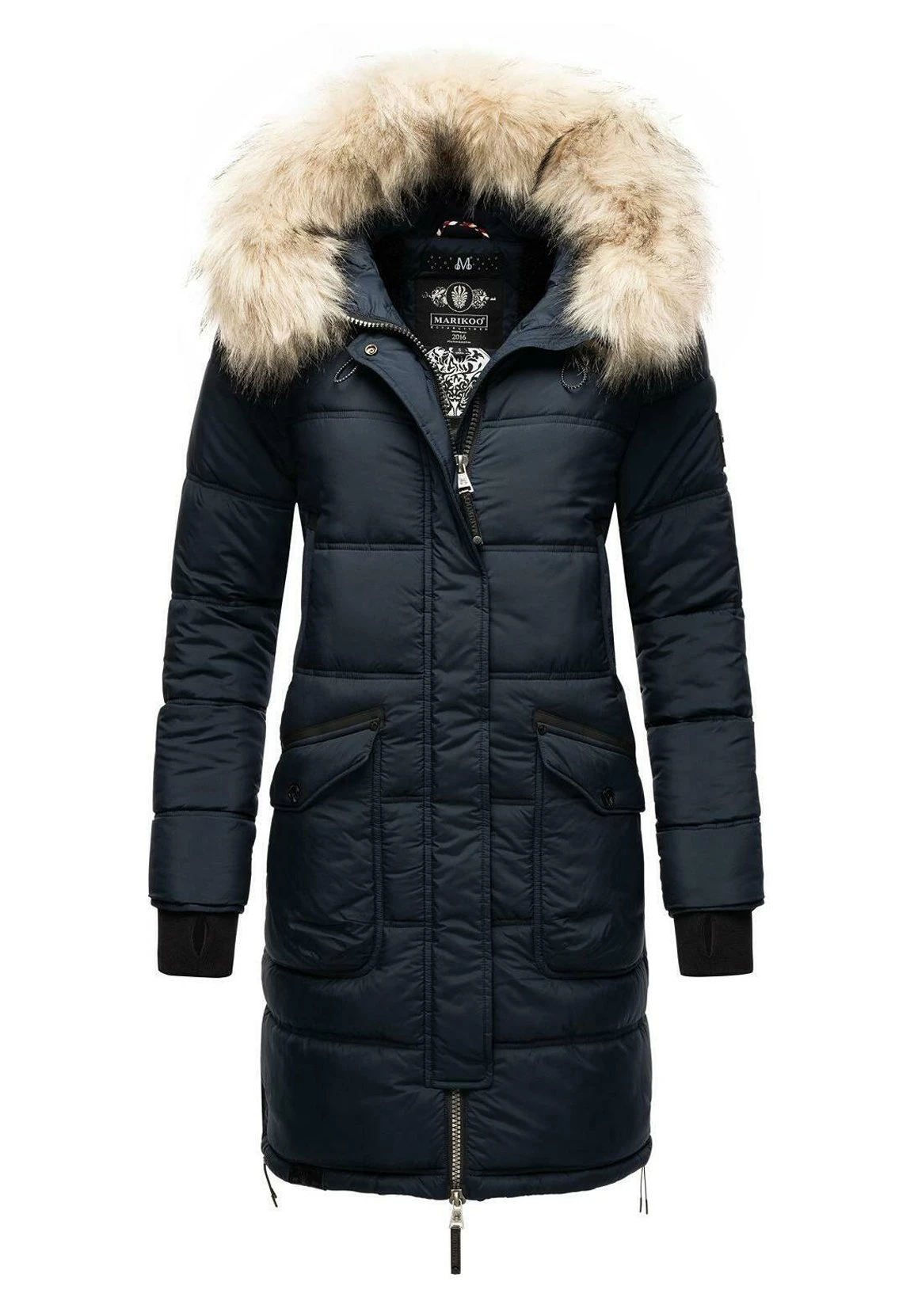 Marikoo Chaskaa - Winterjas - Dark Blue 5 Marikoo Chaskaa - Winterjas - Dark Blue - Afbeelding 5
