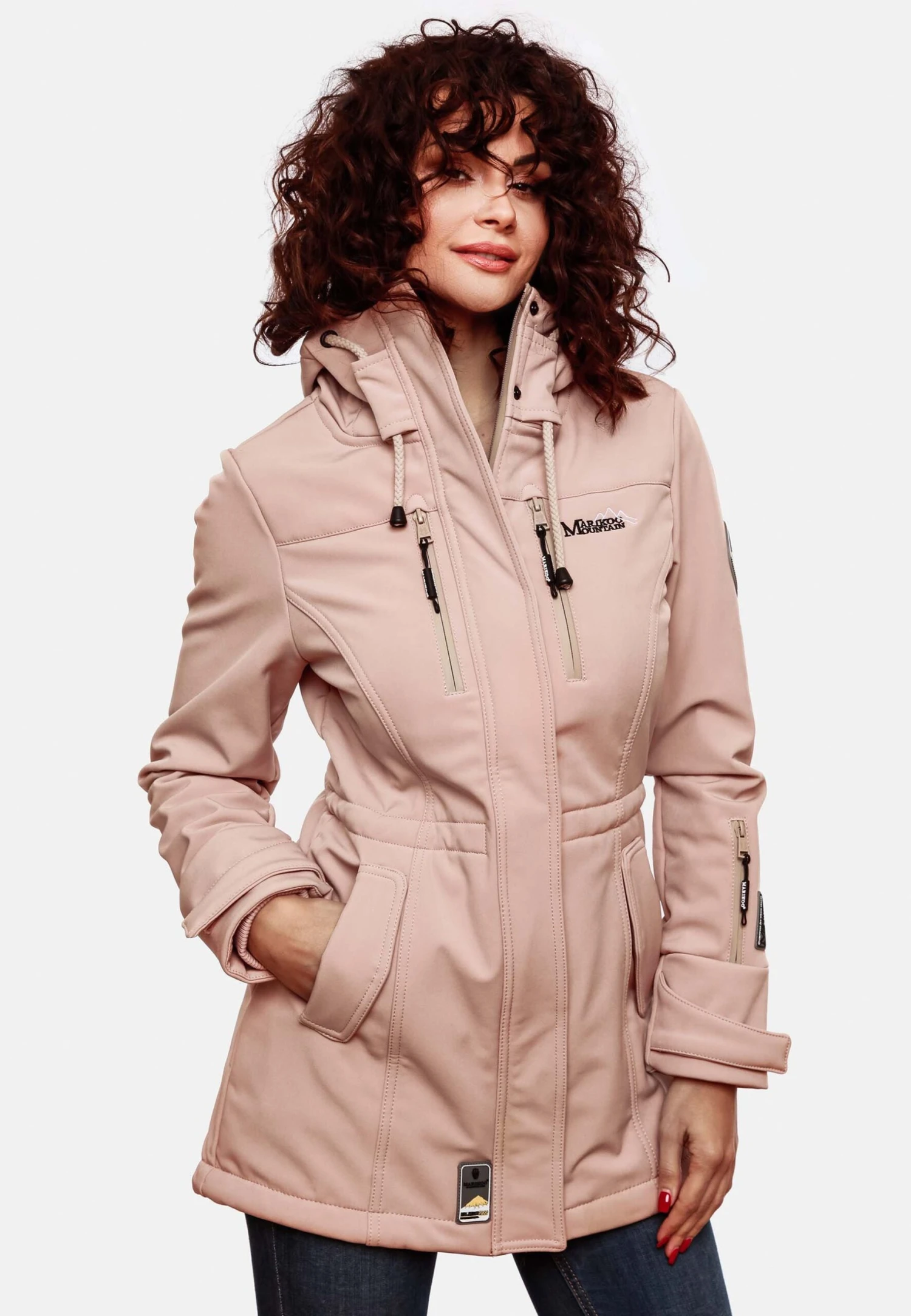 Marikoo Zimtzicke - Parka - Pink 1 Marikoo Zimtzicke - Parka - Pink